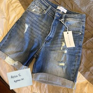 Risen Denim Women Shorts